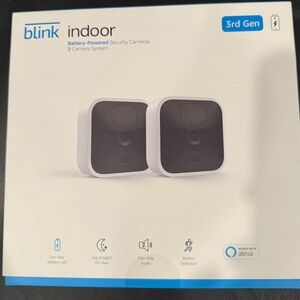 Blink Indoor Security Camera System 3rd Gen – 2-Camera Set, Motion Detection,